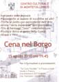 Cena nel Borgo - 15 agosto 2010